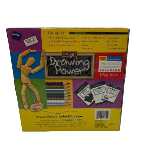 NIP NRFB Faber Castell Drawing Power Set Learn to Draw Sketching and Drawing - Picture 3 of 10